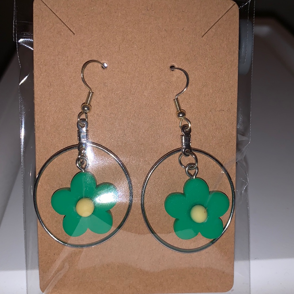215 Summer Fun Flower Earrings Flower